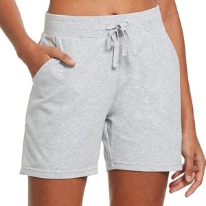 baleaf Womens Lounge Shorts Cotton Sweat Athletic Shorts with Pockets High Waist